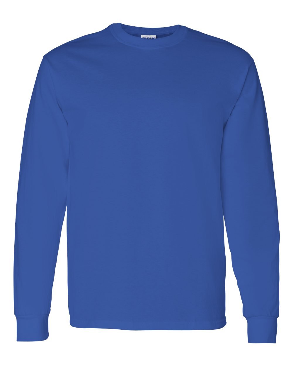 Gildan Adult Heavy Cotton 5.3 oz. Long-Sleeve T-Shirt - Comfortable Crewneck Tee for Men & Women - Perfect for Casual Wear, Work Uniforms & Screen Printing
