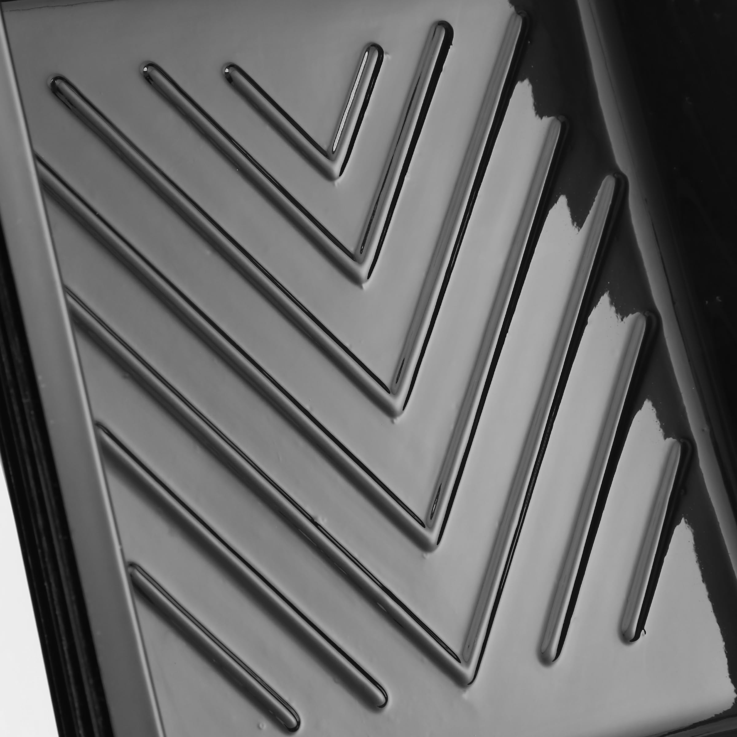 Bates 4 Inch Paint Tray Liners - 12 Pack Disposable Plastic Paint Roller Trays for Walls & Ceilings | Black Paint Pan Liners for Easy Cleanup & DIY Home Painting Projects