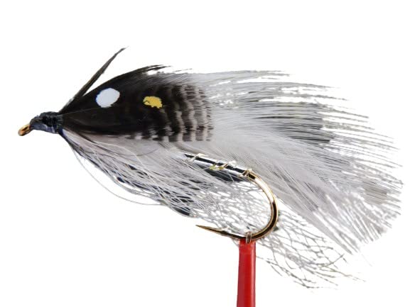 Premium White Ghost Streamer Fly Fishing Lures - Set of 3 (Size 4 Hooks) - Ideal for Trout, Bass, and Salmon Fishing in Rivers and Lakes