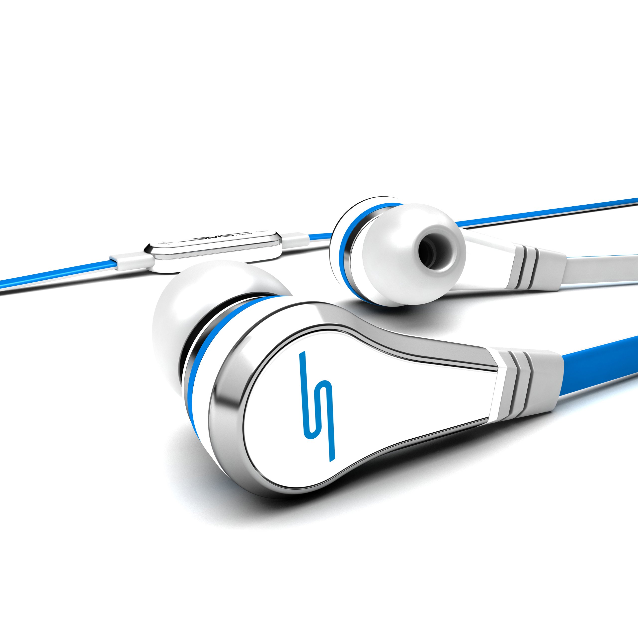 50 Cent Audio Street In-Ear Headphones - White Noise Isolating Earbuds for Gym, Running & Commuting
