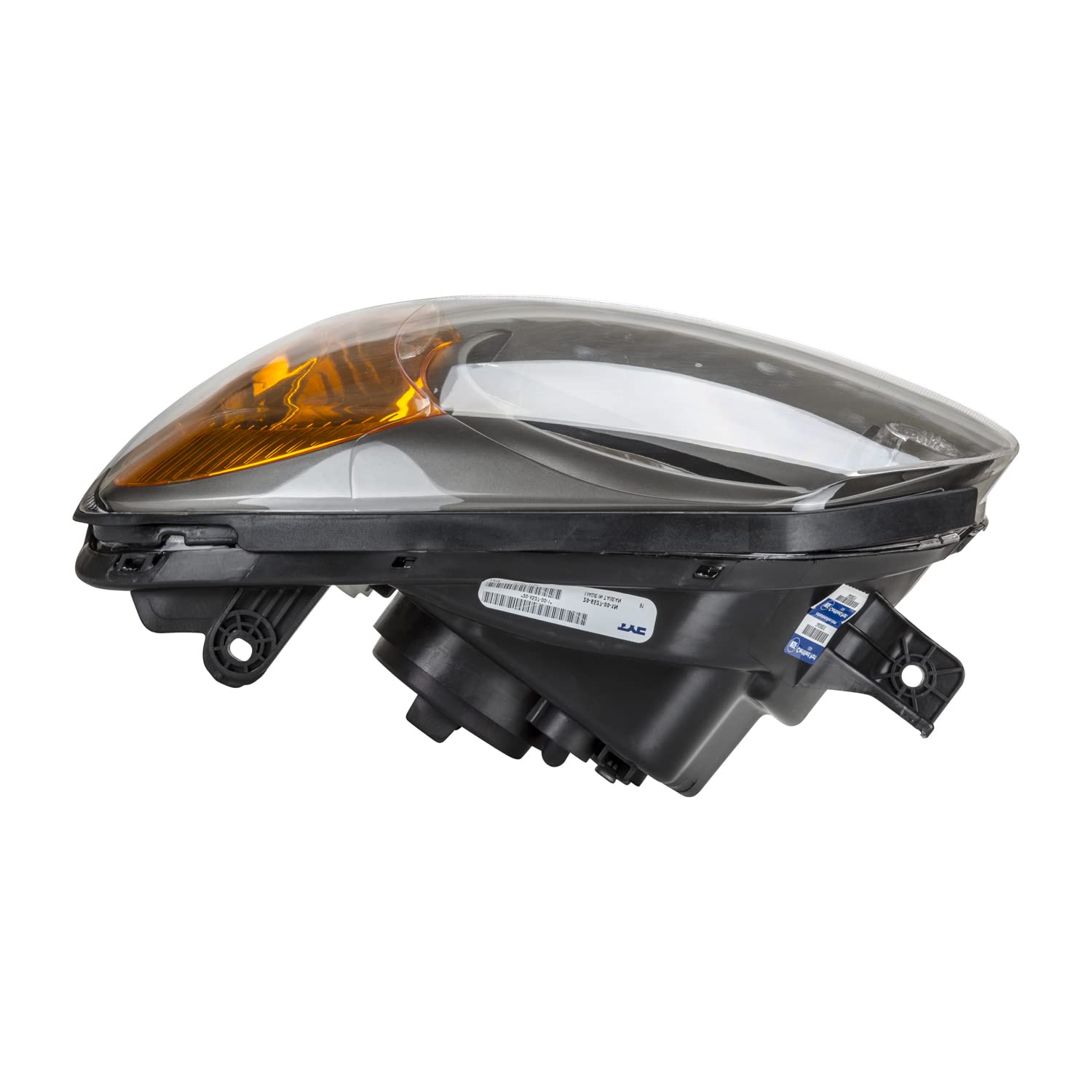 TYC 20-6528-00 Hyundai Accent Driver Side Headlight Assembly Replacement - Left Passenger Side Headlamp Compatible with 2012-2017 Hyundai Accent | Perfect for Night Driving & Auto Repair