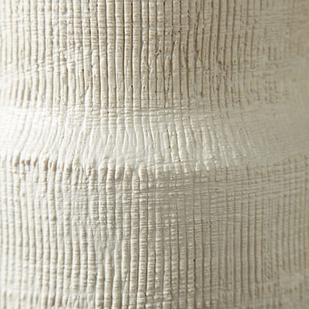 Cyan Design 10921 Leela Vase - Small White Ceramic Vase for Home Decor, Wedding Centerpiece & Tabletop Display