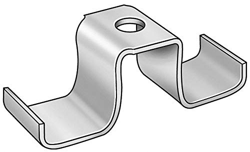 F10GSC - 100-Pack Stainless Steel Grating Clip Saddle Clips for Secure Grating Installation - Ideal for Construction, Industrial Flooring, and Safety Railings