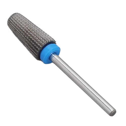Professional Gel & Dead Skin Removal Drill Bit - Safe, Ergonomic Nail Drill Replacement for Salon & Home Use - Perfect for Nail Art, Pedicures & Manicures (Gray)