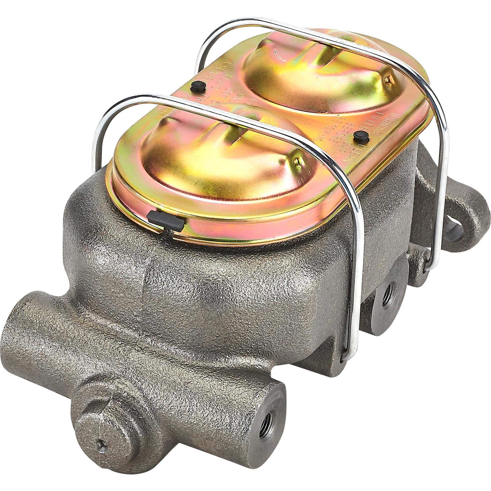 Universal 1 Inch Bore Cast Iron Master Cylinder - Heavy Duty Brake System Replacement for Cars, Trucks & SUVs - Perfect for DIY Auto Repair & Vehicle Maintenance