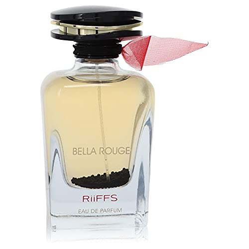 Bella Rouge Unisex Eau de Parfum Spray - 3.4 oz Long-Lasting Fragrance for Women & Men | Perfect for Dating, Work & Special Occasions | Uplifting Scent for Happy Mood & Confidence Boost