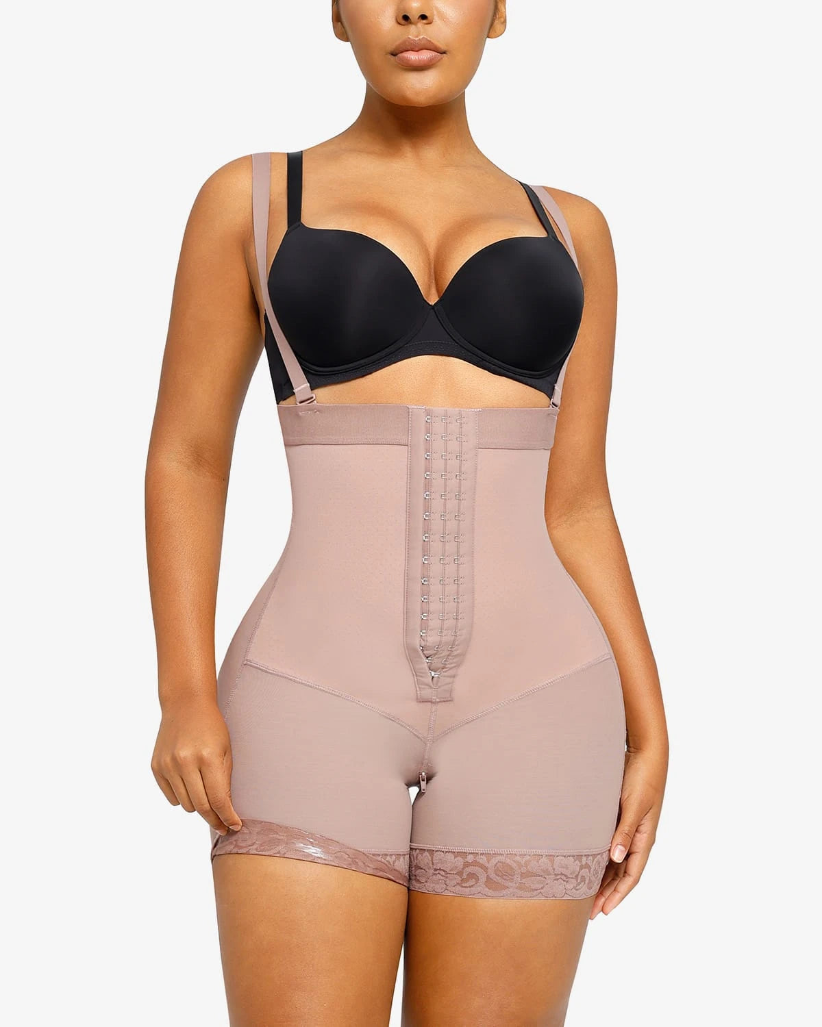 AirSlim® Core Sculpt Mid Thigh Shaper Shorts for Women - Tummy Control Shapewear & Body Shaping Shorts - Perfect for Workout, Yoga, and Everyday Wear