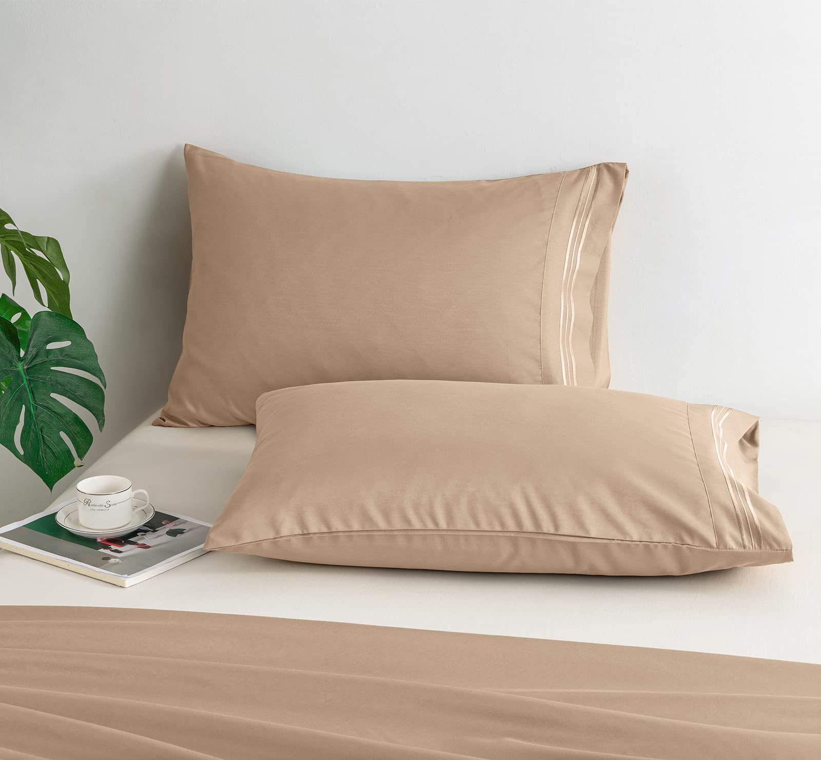 Premium 100% Microfiber King Size Pillowcases (20