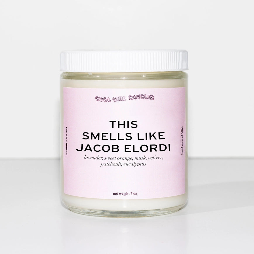 Jacob Elordi Inspired Scented Candle - Romantic Aromatherapy for Home, Bedroom & Relaxation - Perfect Gift for Fans & Self-Care Lovers