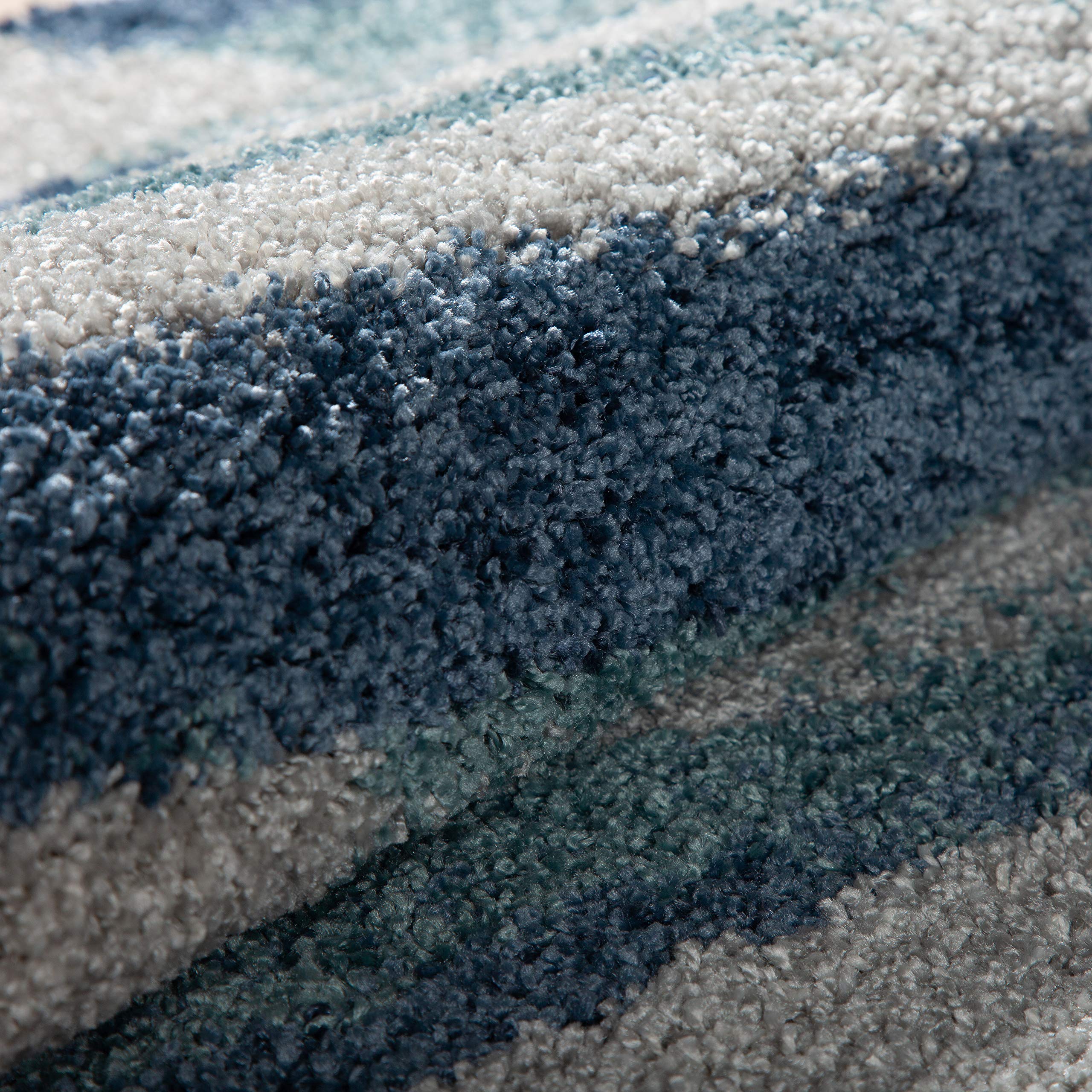 Addison Rugs Reston Area Rug 8'X10' Blue - Soft Modern Living Room Rug for Home Decor, Bedroom & Office