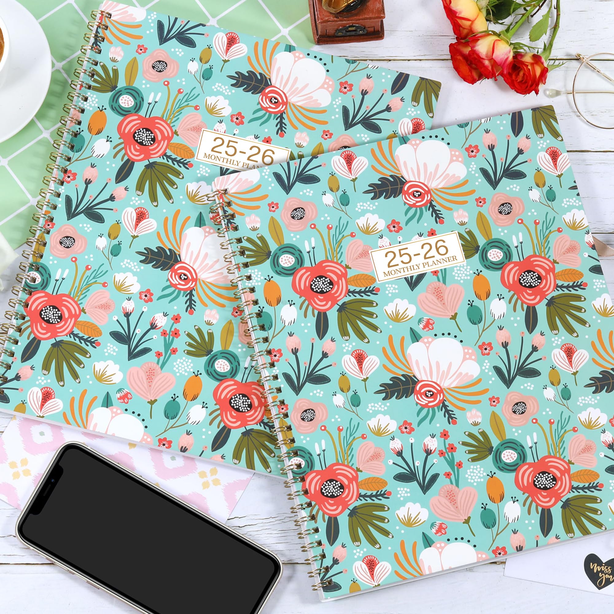 2025-2026 Monthly Planner | 18-Month Calendar Organizer from July 2025 to December 2026 | 8.5