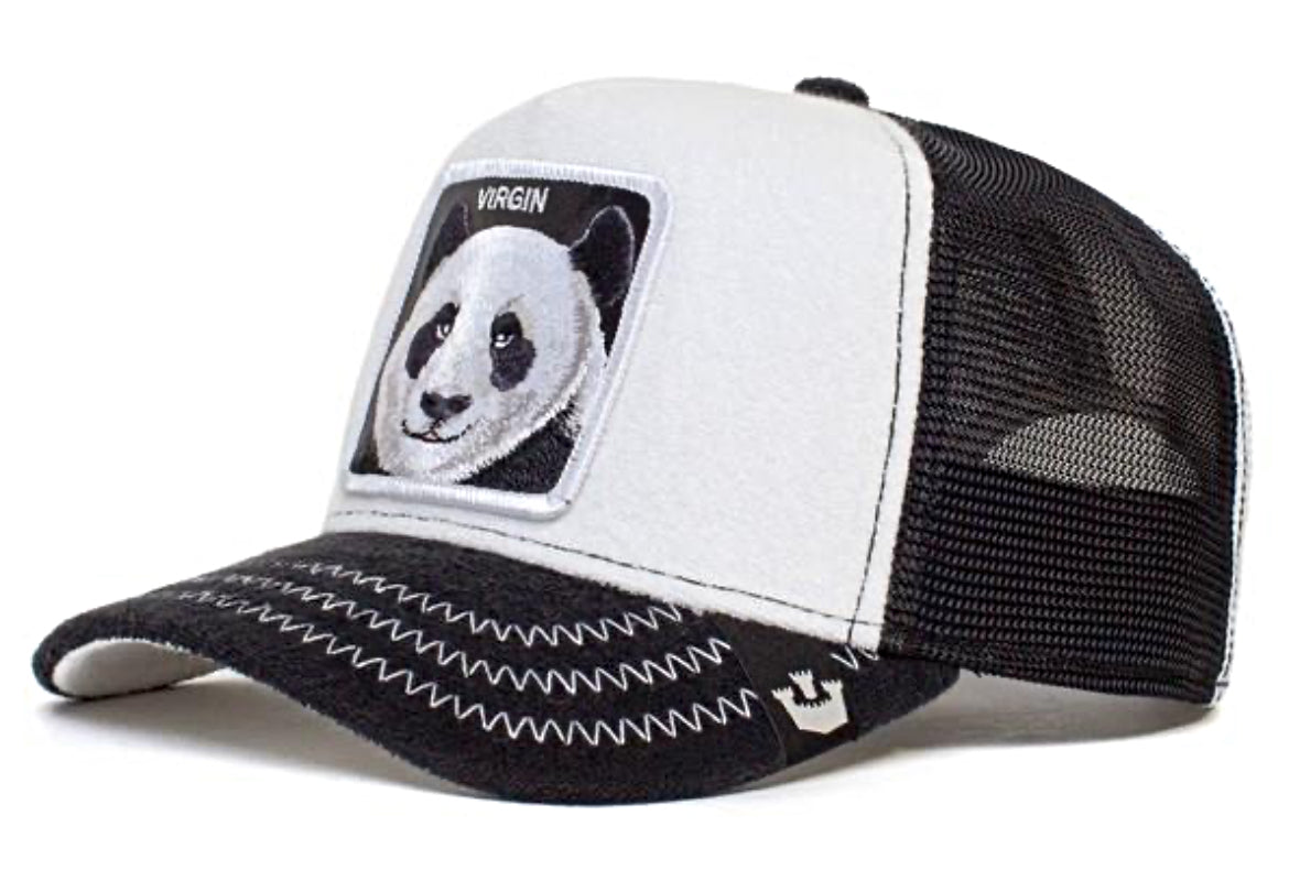 Goorin 'Finish Last' White Trucker Style Baseball Cap - Stylish & Comfortable for Outdoor Activities, Sports, and Casual Wear