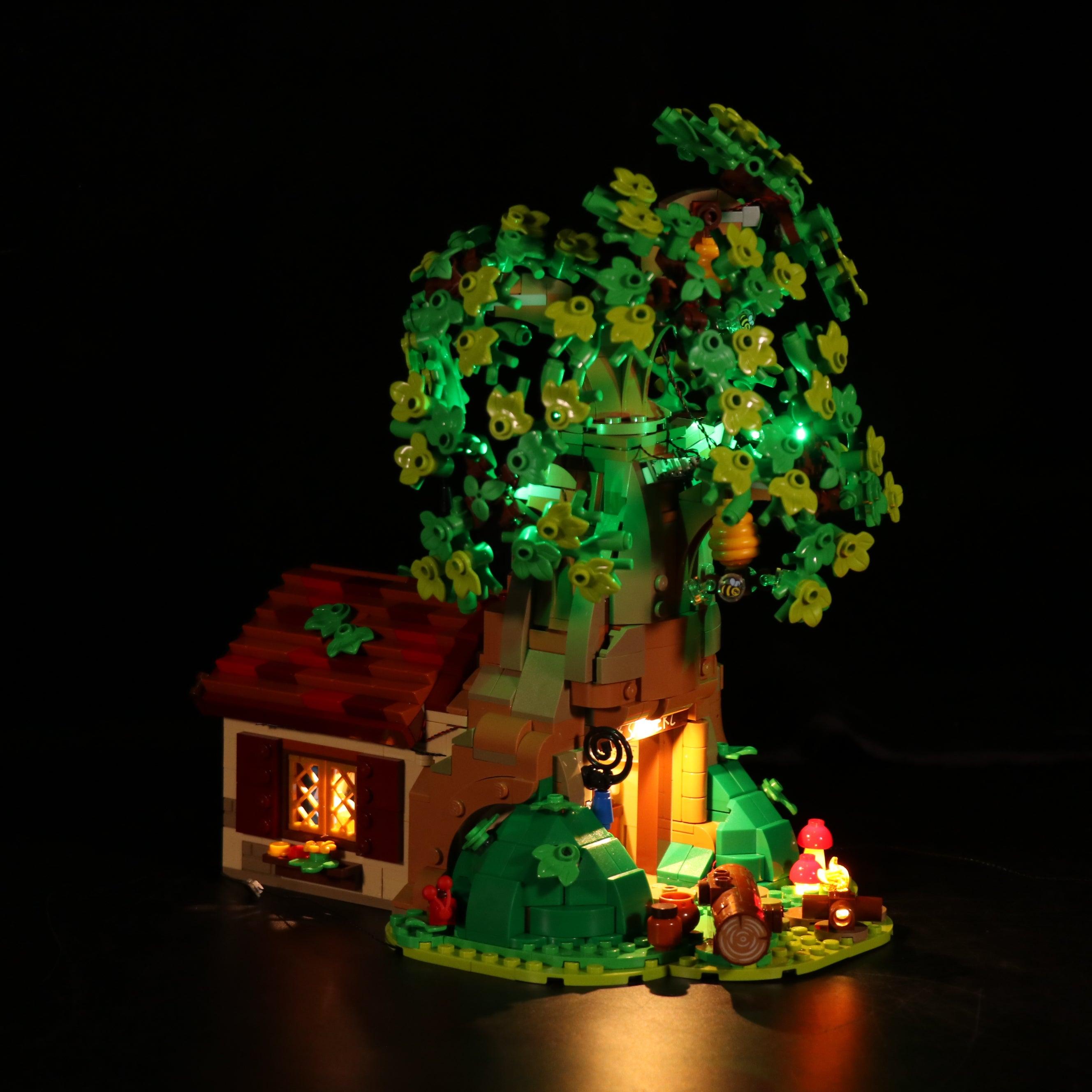 Premium LED Light Kit for LEGO Ideas Disney Winnie the Pooh 21326 - Enhance Your Building Display with Custom Lighting for Home Decor & Collectibles