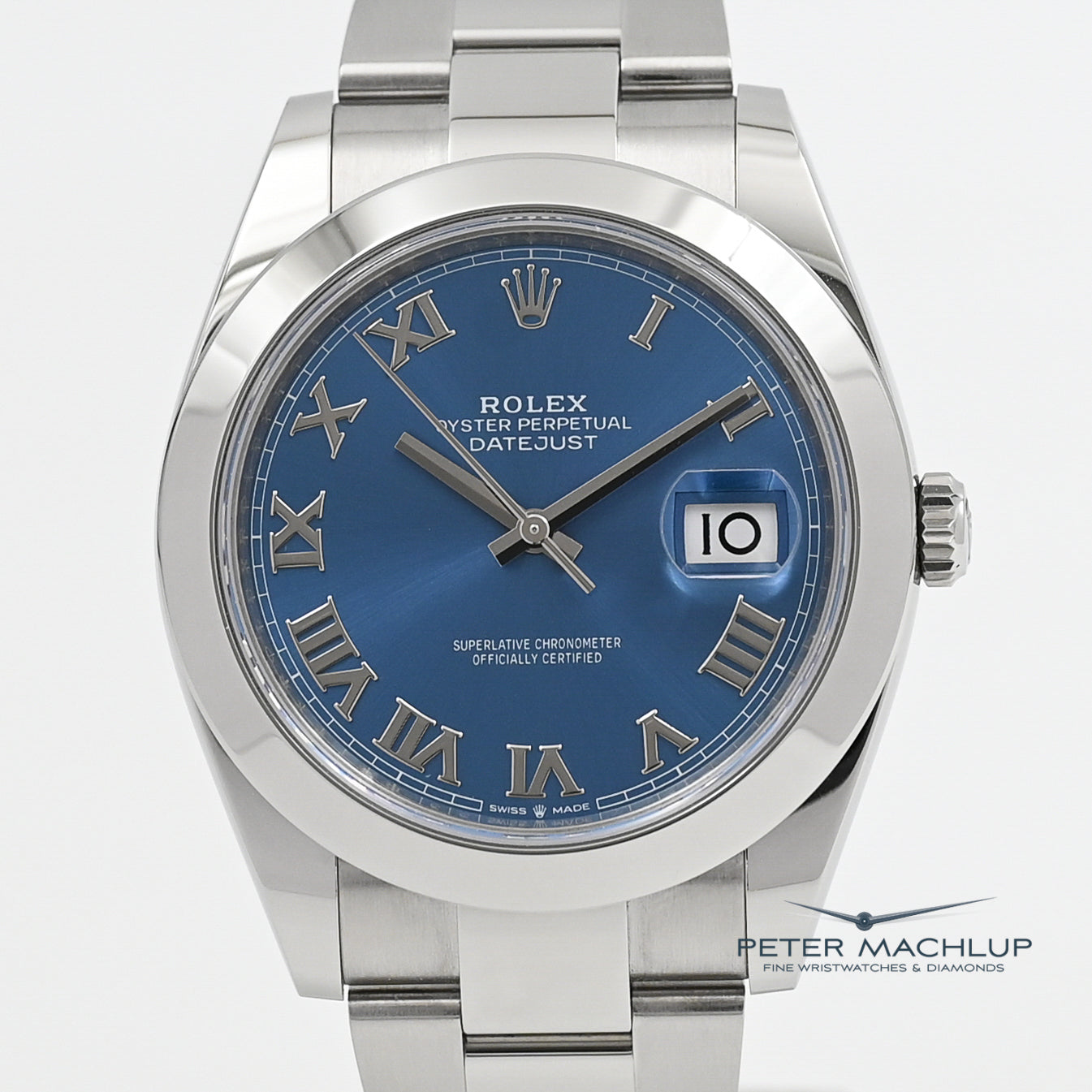 Rolex Datejust 41 Men's Watch - 2024 New Model - Luxury Automatic Stainless Steel Watch with Date Display - Perfect for Business, Formal Events & Gift Giving