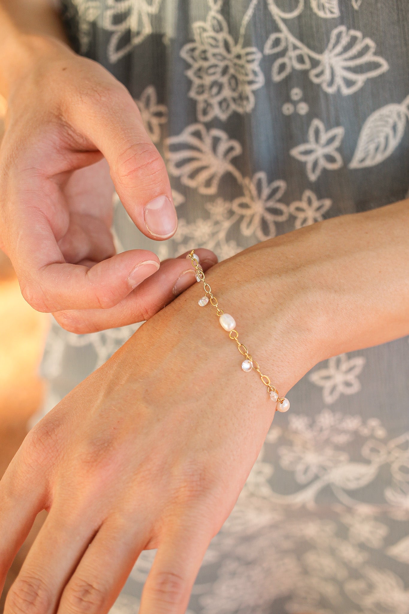 Andrielle Gold Bracelet for Women - Elegant & Dainty Jewelry Gift for Her - Perfect for Parties, Weddings & Everyday Wear