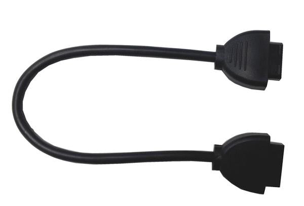 4 Pin Molex Non-Sleeved Power Supply Extension Cable - 12 Inch & 24 Inch Options for PC, Server & Electronics DIY Projects