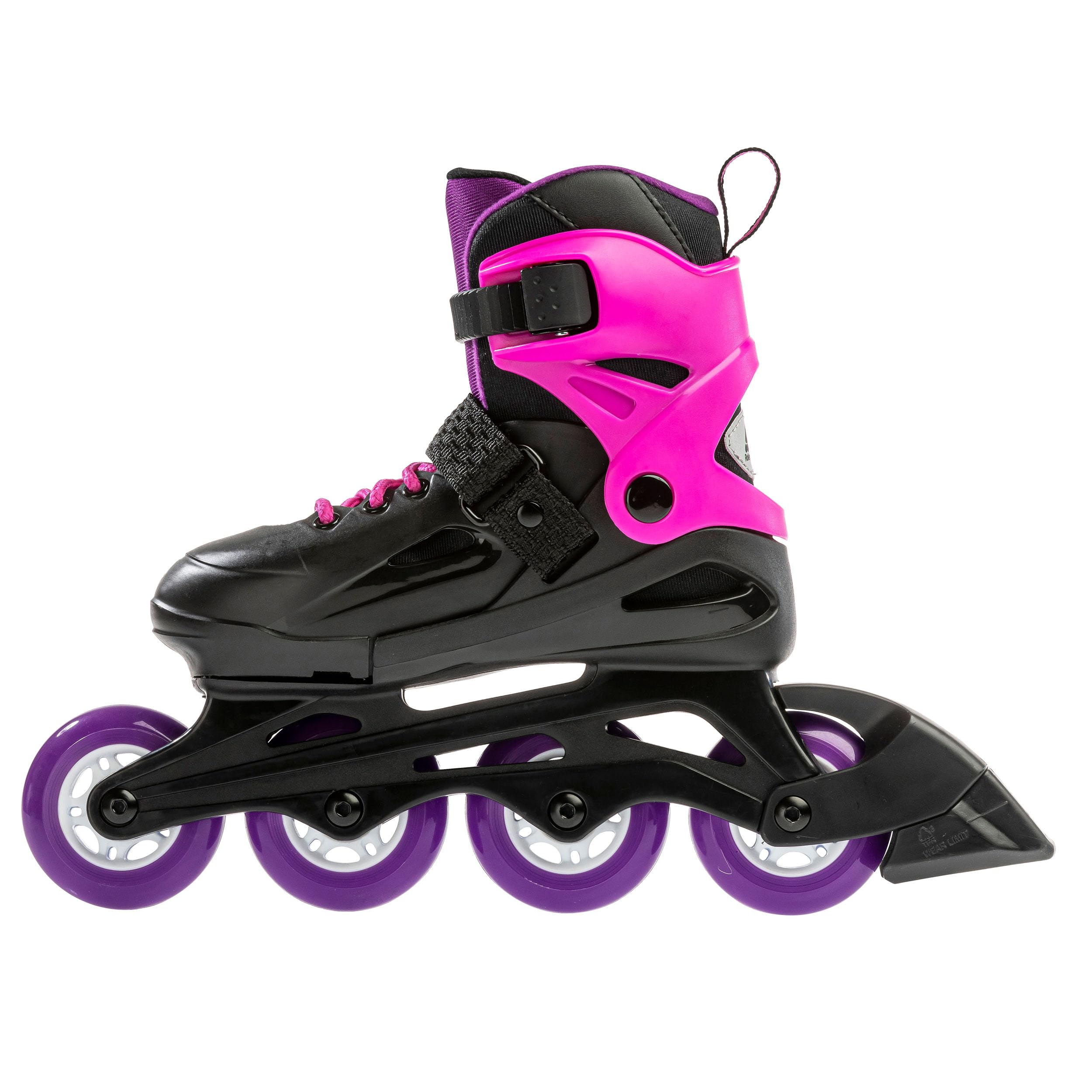 Rollerblade Fury Junior Adjustable Inline Skates for Kids - Youth Fitness & Recreational Skating - Perfect for Outdoor Sports, Park Rides & Family Fun