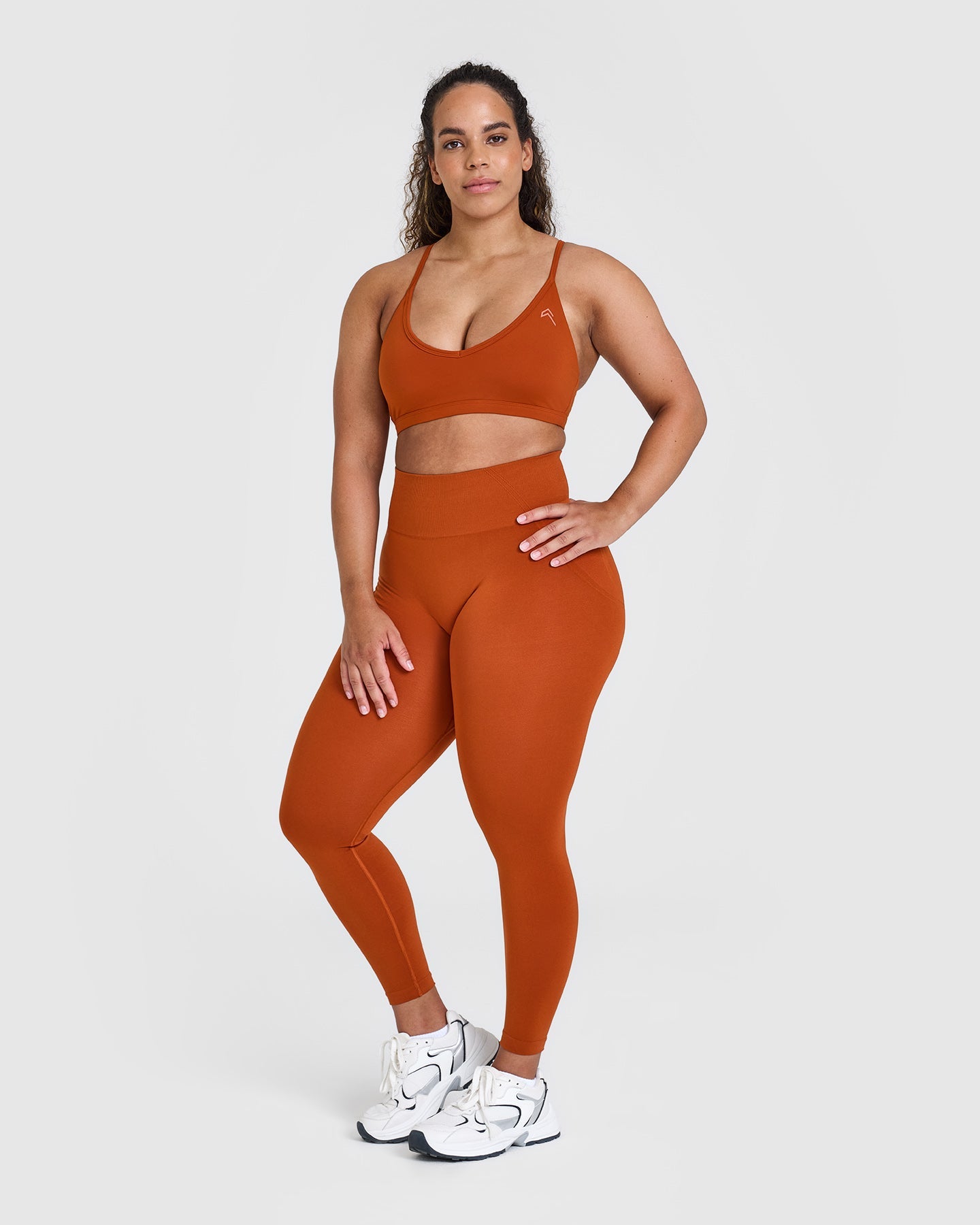 Timeless Strappy Bralette in Warm Copper | Comfortable Wireless Bra for Women | Perfect for Yoga, Lounge & Everyday Wear