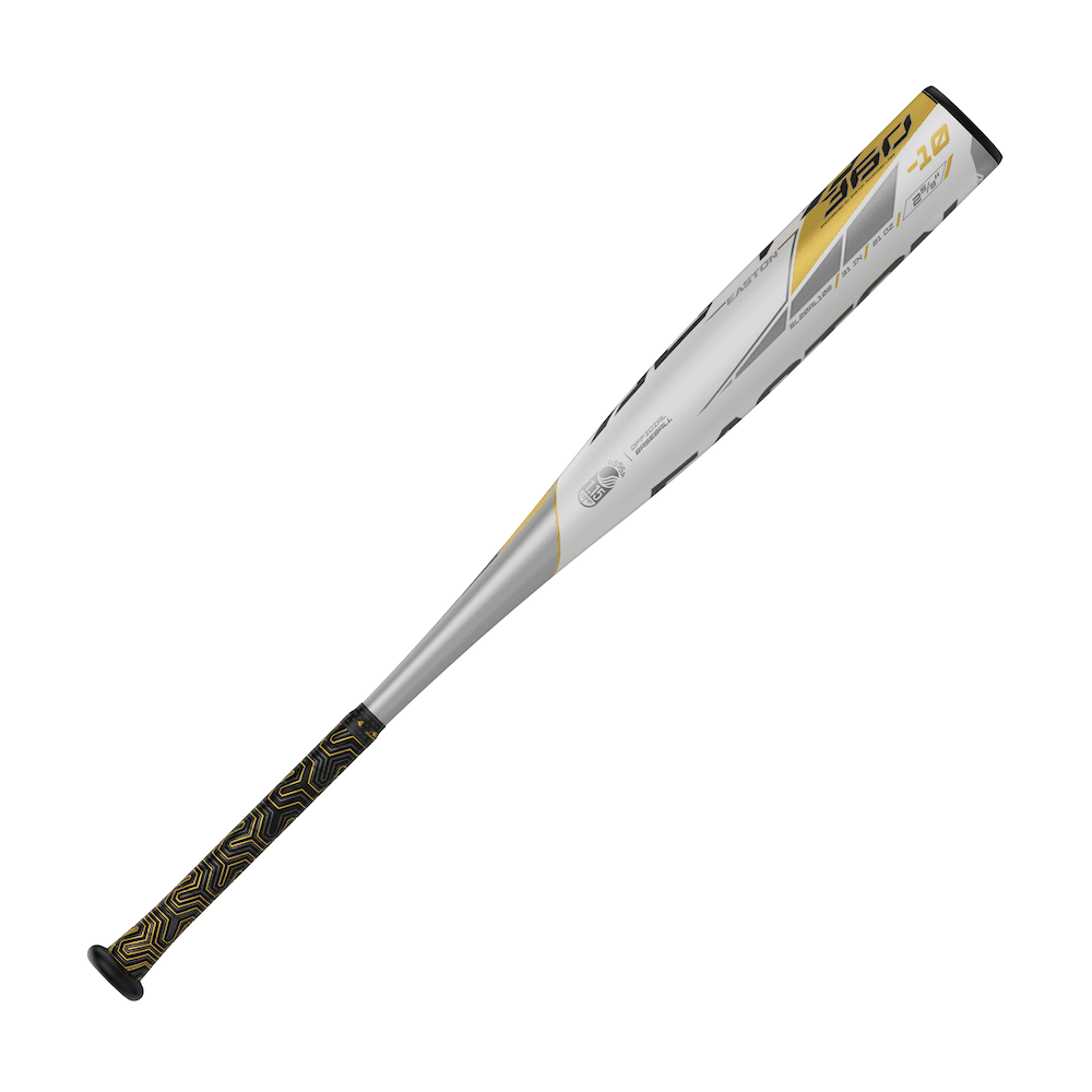 Easton Alpha 360 Speed Balanced USSSA Baseball Bat -10 Drop (SL20AL108) | Lightweight Alloy Youth Baseball Bat for Power Hitting & Fast Swing Speed | Perfect for Tournament Play & Training
