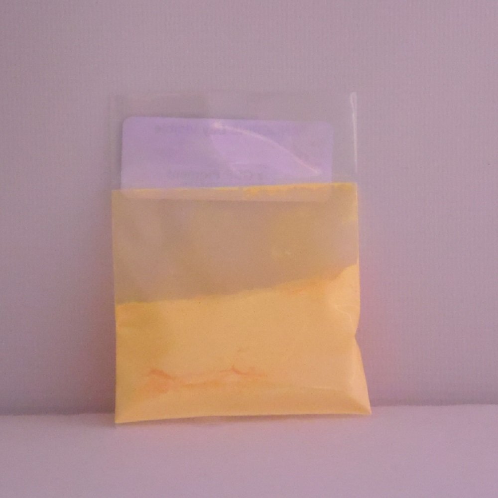 Glow in The Dark Powder - Daytime Visible Orange Pigment (1 Pound) for DIY Crafts, Halloween Decor & Nighttime Safety