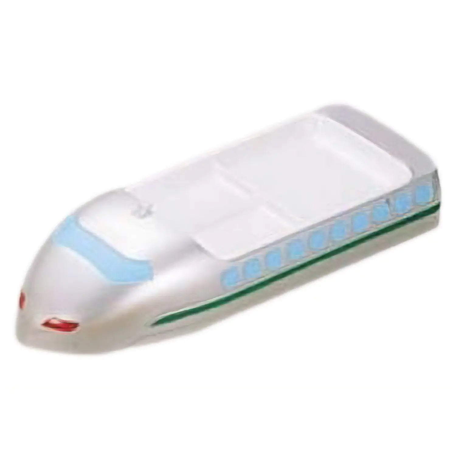 High-Quality EBM ABS Resin Kids Plate - New Shinkansen Design - Durable & Safe for Children's Meals - Perfect for Home, School, and Travel Use