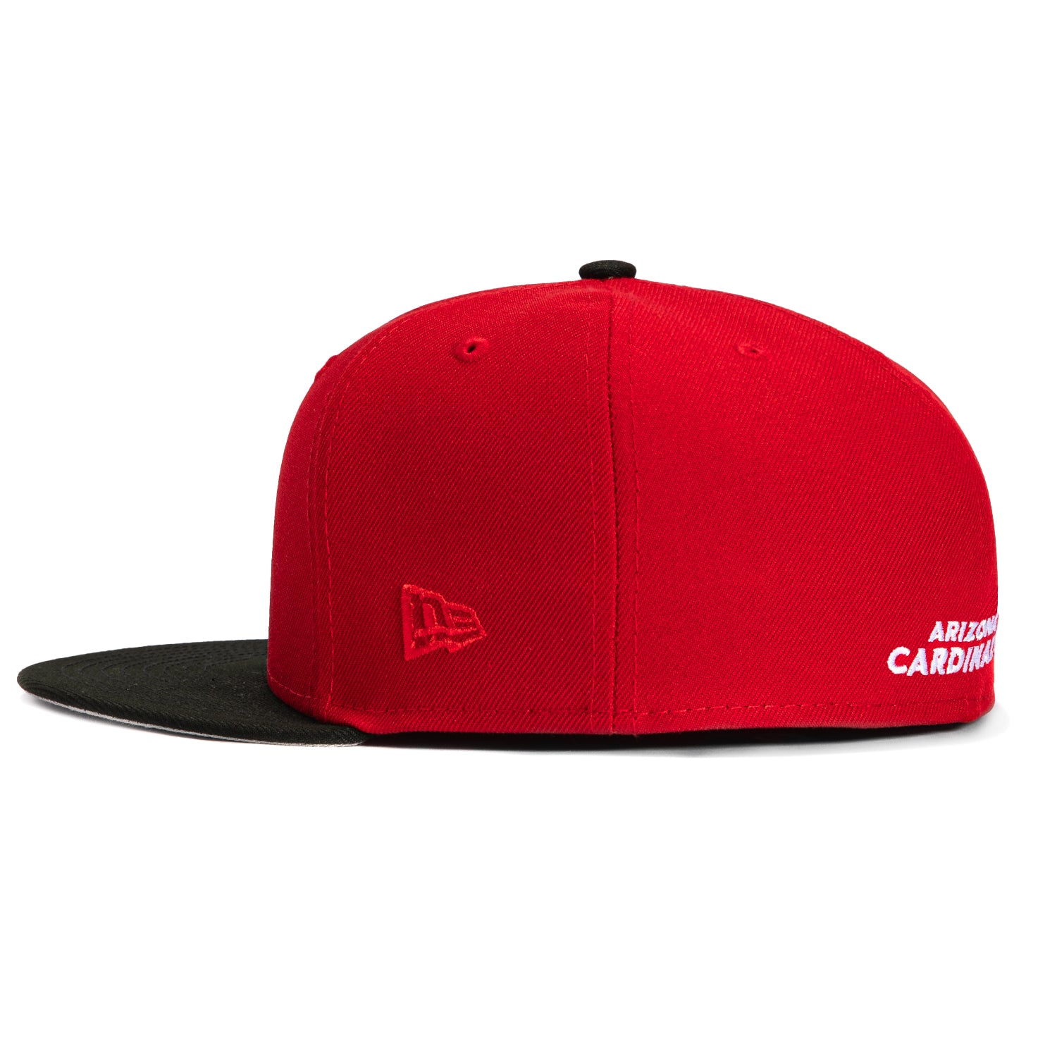 New Era 59Fifty Arizona Cardinals Snapback Hat - Red, Black & White Adjustable Baseball Cap for Men & Women - Perfect for NFL Games, Sports Events & Casual Wear