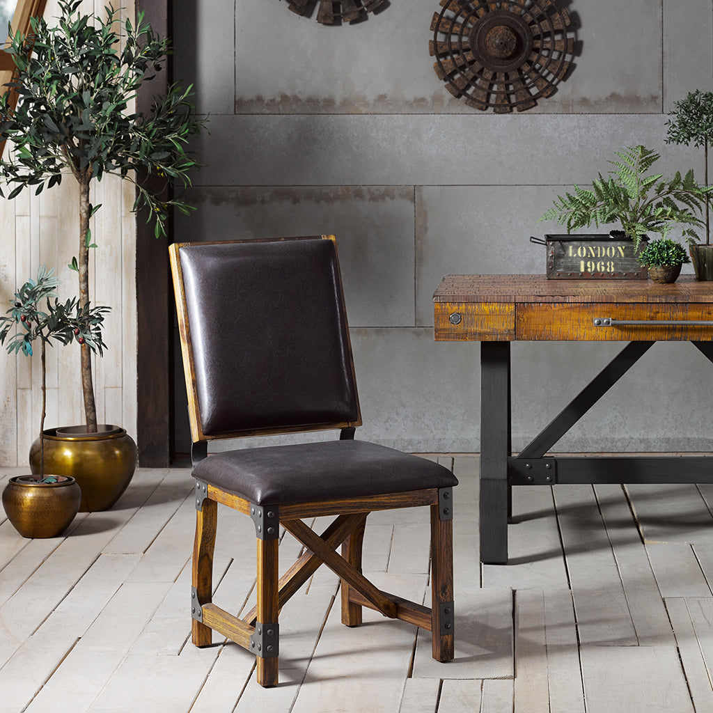 Modern Dining Chair Set of 9 - Sturdy Wooden Kitchen Chairs with Padded Seats - Perfect for Dining Room, Kitchen, and Home Decor
