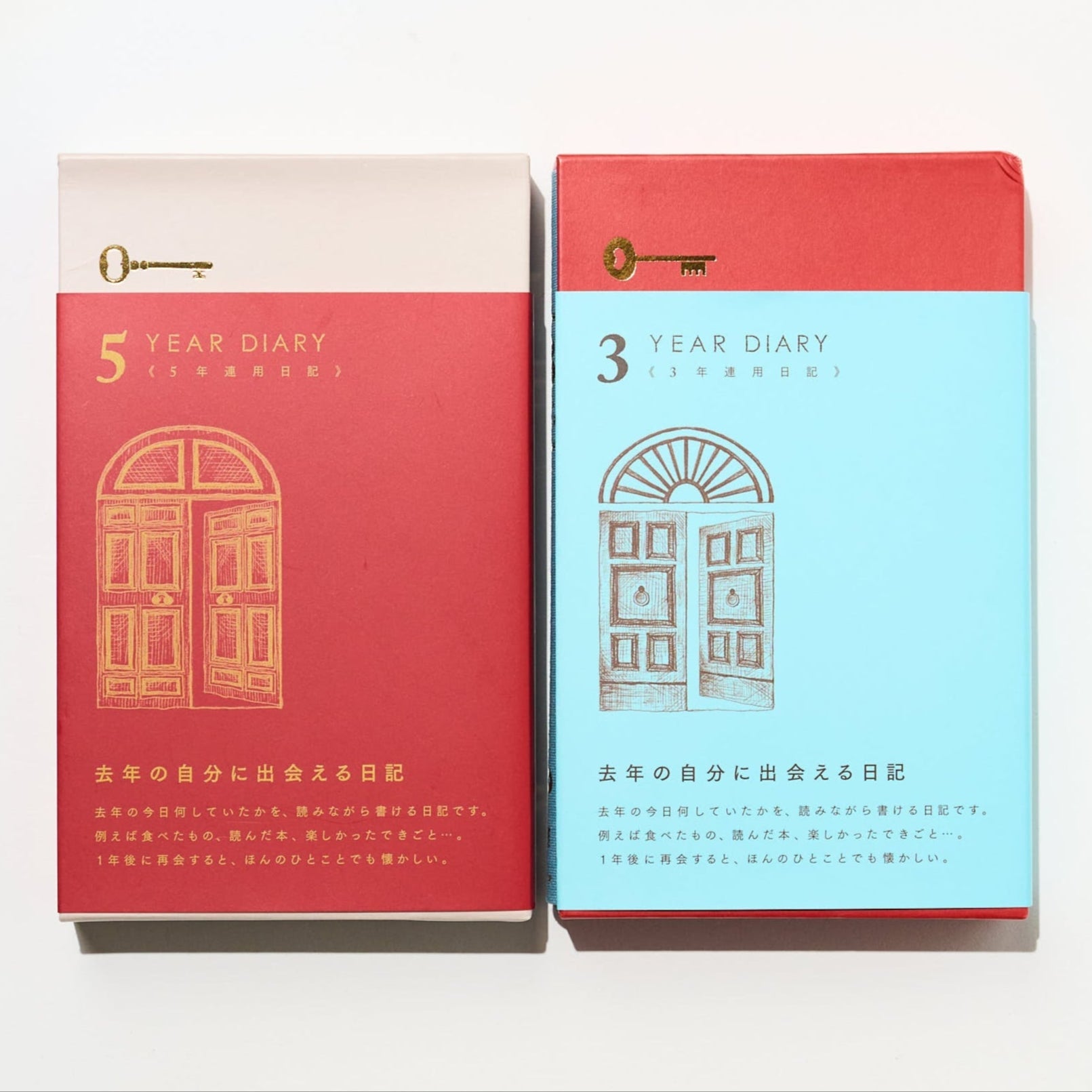 Midori DESIGNPHIL 3-Year & 5-Year Memory Journal - Refillable Leather Diary for Daily Reflection, Goal Tracking & Life Documentation - Perfect for Personal Growth, Travel Memories & Gift Giving