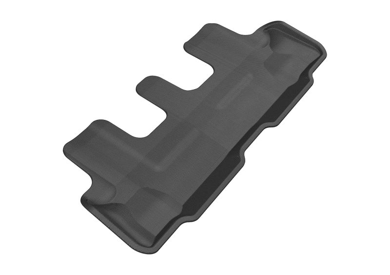 3D MAXpider Custom Fit All-Weather Floor Mats for 2010-2020 Lexus GX460 & Toyota 4Runner with 3rd Row Seating | Kagu Series Black Car Mats | Perfect for Off-Roading, Family Trips and Daily Commute