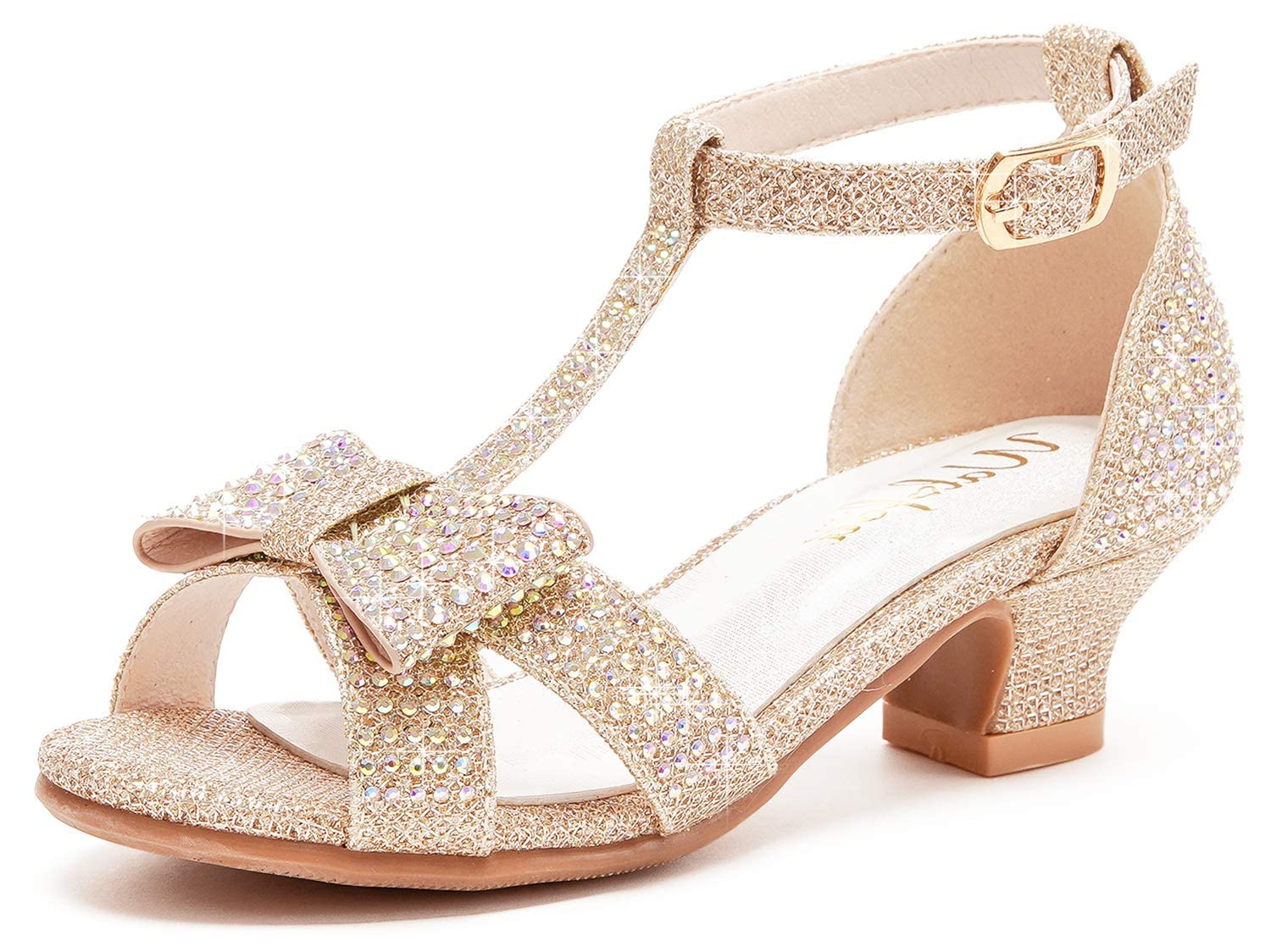 Walofou Girls' Sandals for Toddlers, Little Kids & Big Kids - Comfortable & Stylish for Beach, Pool & Summer Play