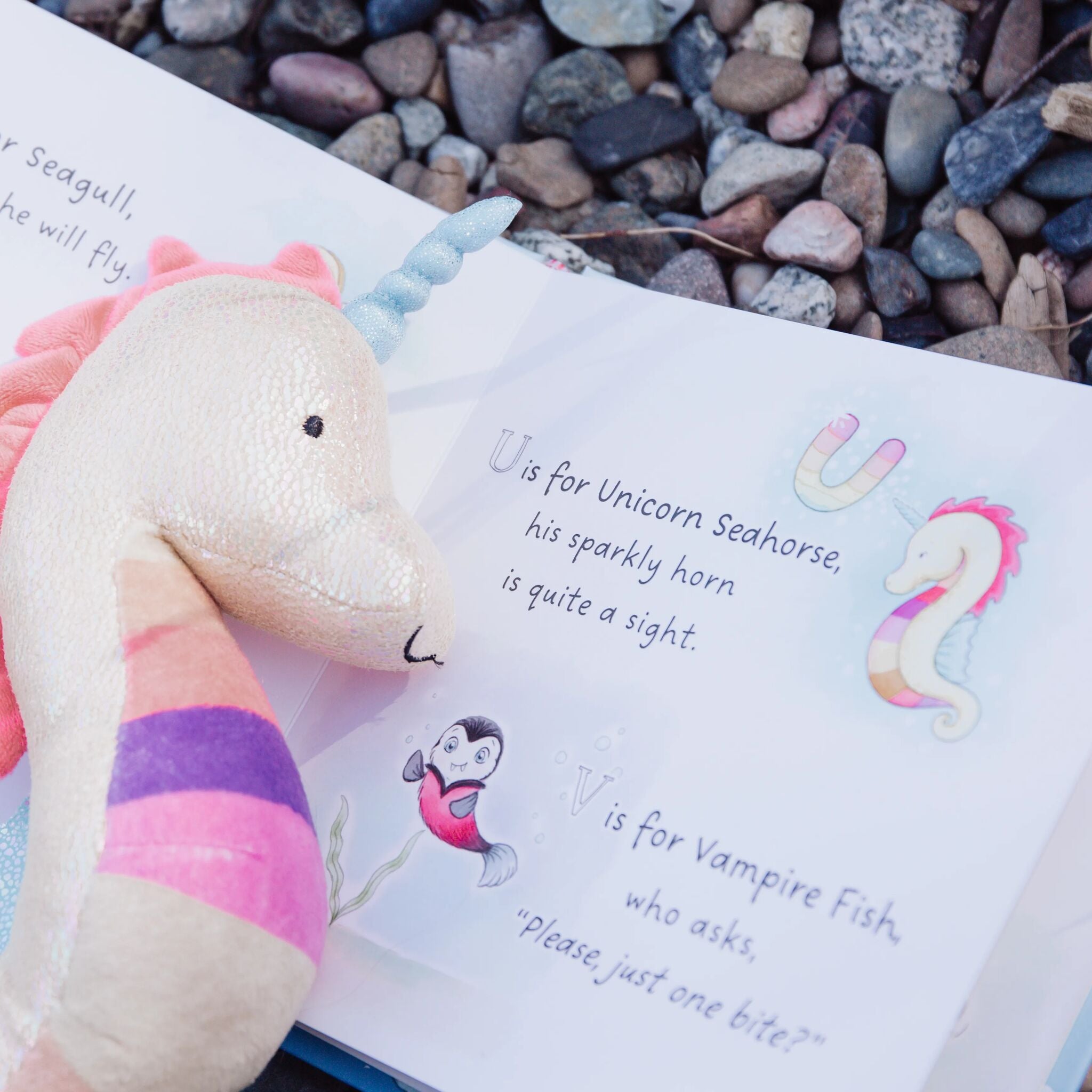ABC By The Sea Board Book - Ocean-Themed Alphabet Learning for Toddlers - Perfect for Beach Trips & Early Childhood Education