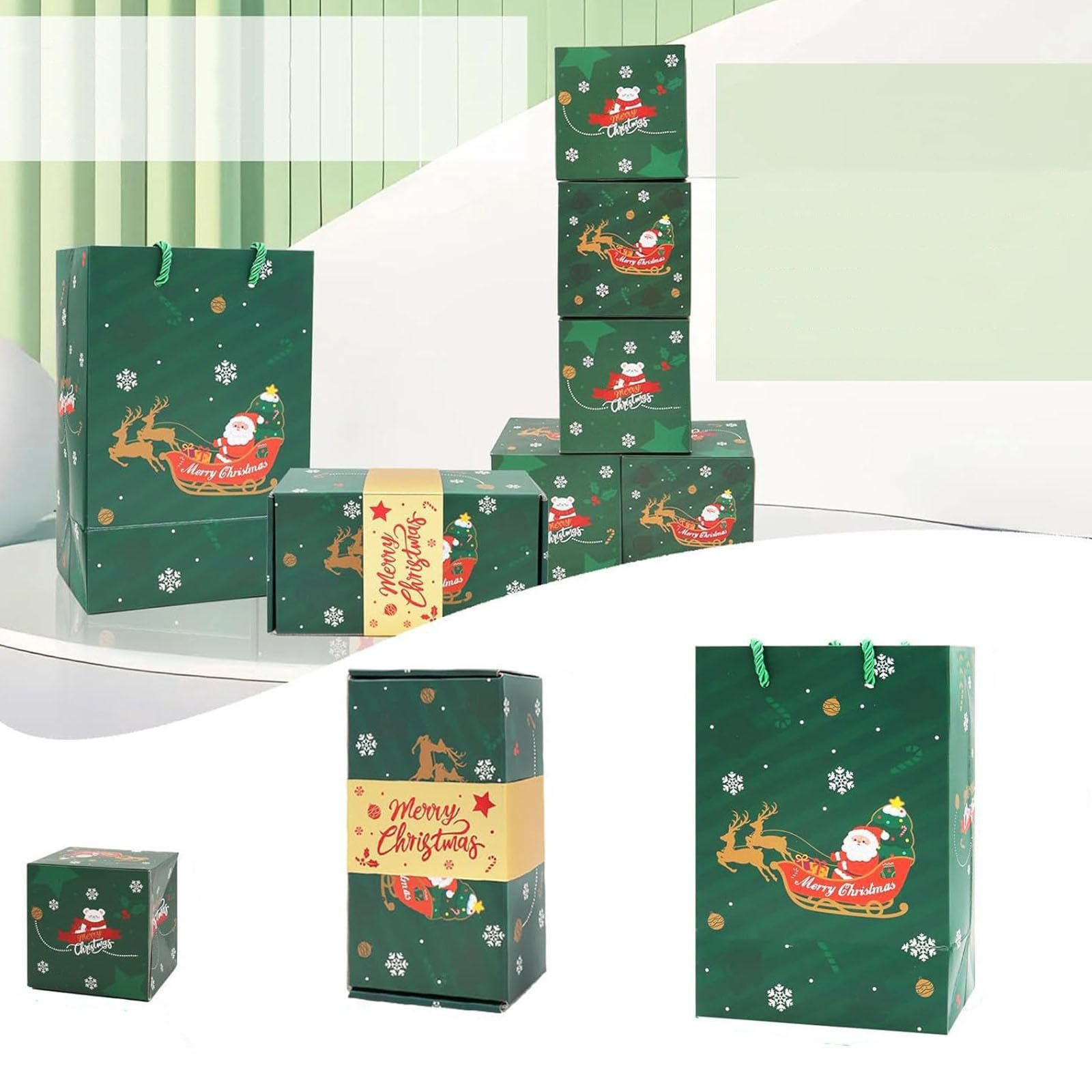 Pop Up Money Gift Box - Surprise Cash Explosion Box for Christmas, Birthday, Anniversary & Valentine's Gifts (Green, 10-Pack) | Perfect for Party Surprises, Graduation Gifts & Special Occasions