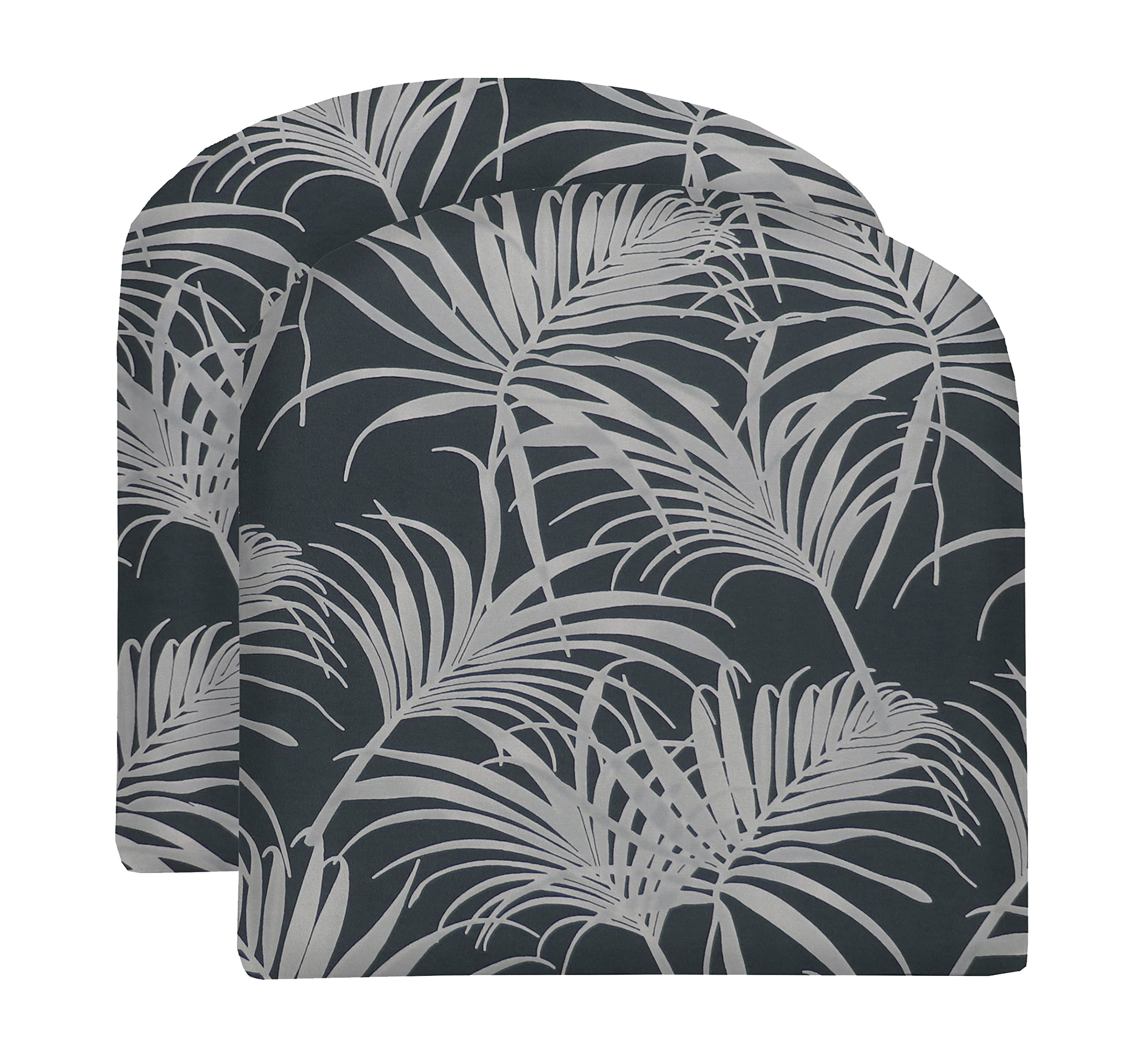 RSH DECOR: 2-Pack U-Shaped Wicker Seat Cushions 19