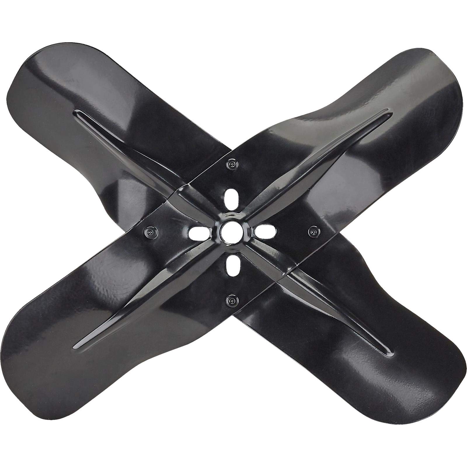 16 Inch Steel Four Blade Racing Fan - High Performance Cooling for Cars, Motorcycles & Workshops | Durable & Powerful Airflow Solution