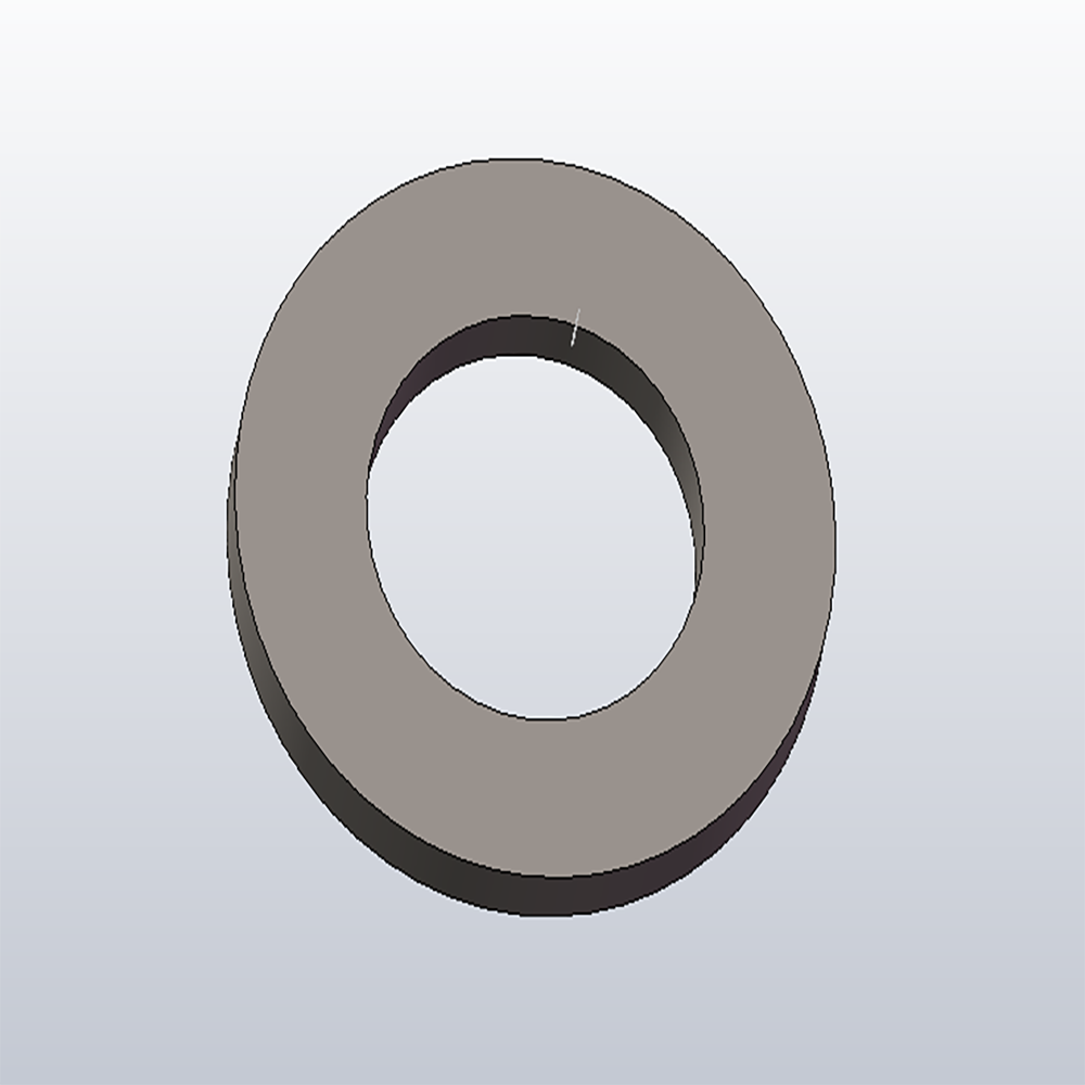 Stainless Steel Flat Washer D8 - 250 Pack, TDS 30 - Heavy Duty Metal Washers for Construction, Machinery & DIY Projects