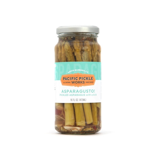 Premium Pickled Asparagus Spears - Crunchy & Tangy Gourmet Vegetables in Jar | Perfect for Charcuterie Boards, Salads & Gifts