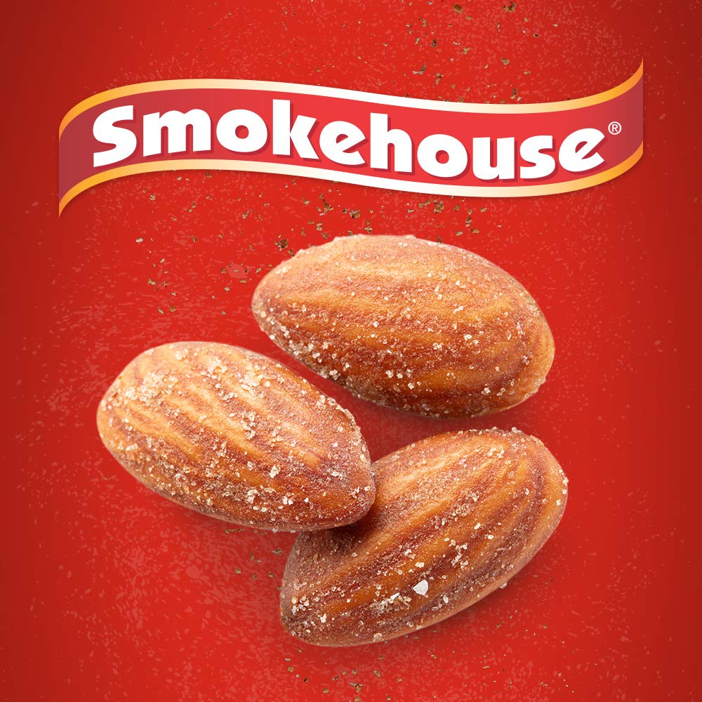 Blue Diamond Smokehouse & Wasabi Soy Sauce Flavored Almonds - Crunchy Protein Snack for Hiking, Office & Movie Night - Gluten Free Healthy Nuts (16oz)