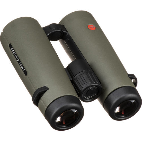 Leica 10x42 Noctivid Binoculars - High Performance Roof Prism Binoculars for Bird Watching, Hunting & Outdoor Adventures (Olive Green)
