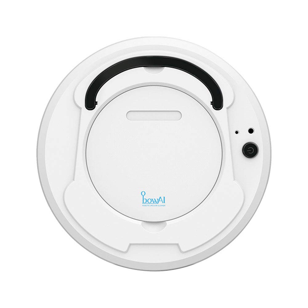 CHARON Robot Vacuum and Mop Combo - 1800Pa Strong Suction Smart Vacuum Cleaner with Route Planning for Pet Hair, Hard Floors & Carpets (White) - Perfect for Home Cleaning, Pet Owners & Busy Families