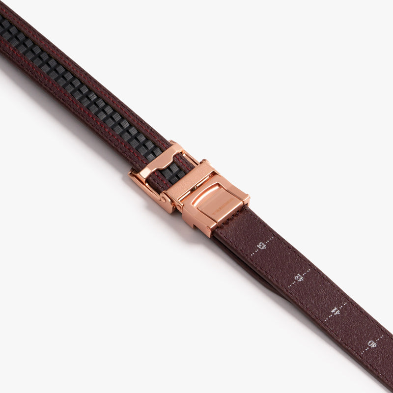 Skinny Merlot Belt for Women - Stylish & Adjustable Waist Belt | Perfect for Jeans, Dresses & Casual Outfits