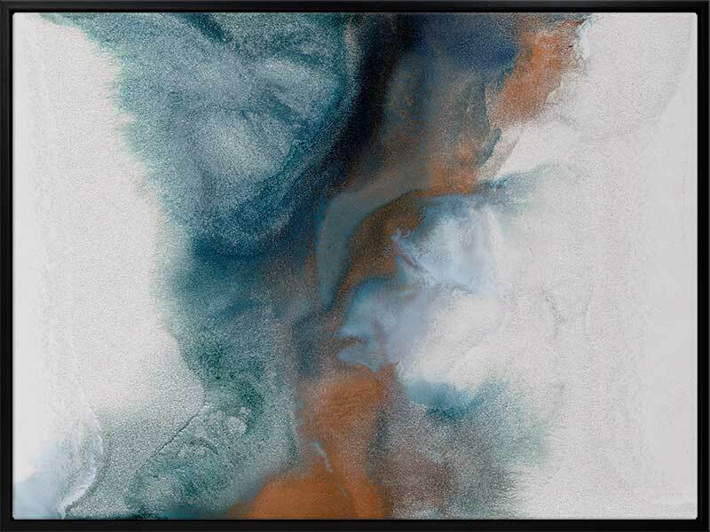 Dust and Sky I Canvas Art Print - Modern Wall Decor for Living Room, Bedroom & Office - Perfect for Home & Office Decoration