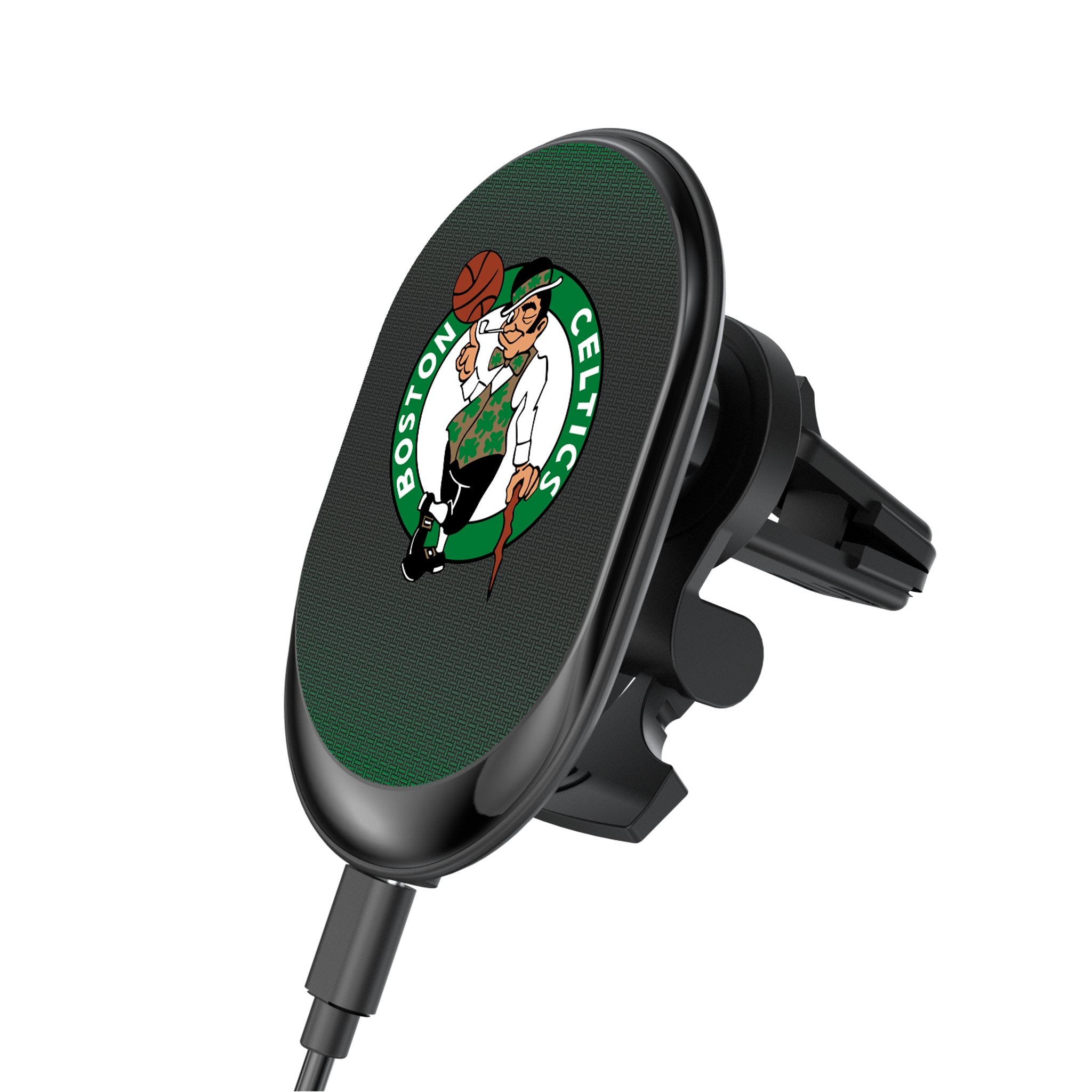 Boston Celtics Wireless Magnetic Car Charger - Fast Charging Phone Mount for iPhone & Android - Perfect for Celtics Fans On the Go