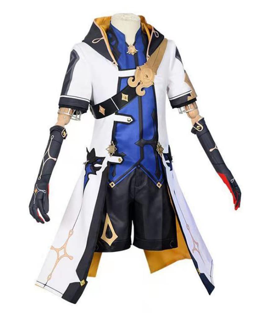 DOUJIONG Genshin Impact Cosplay Costume Set - Barbatos, Qiqi, Klee, Sucrose, Sayu Character Outfits for Adults | Halloween, Anime Conventions & Roleplay