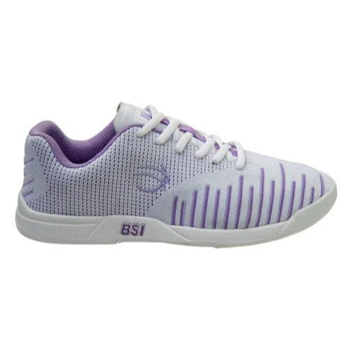 BSI Women's Running Shoes #470 - Lightweight Athletic Sneakers for Women in White & Purple | Perfect for Jogging, Gym Workouts & Casual Wear