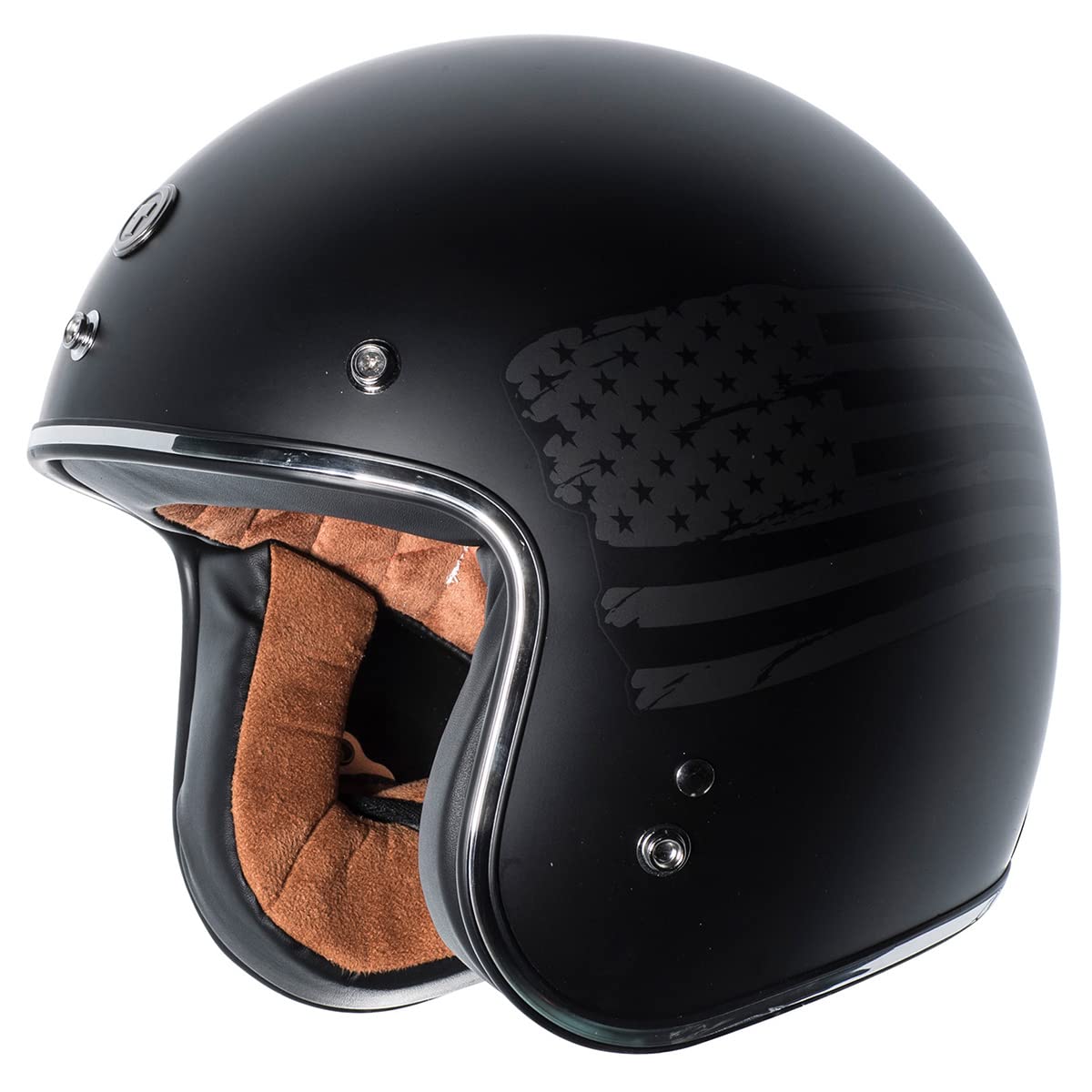 TORC T50/Del Mar Open Face 3/4 Motorcycle Helmet with Stylish Graphics - DOT Approved for Safety - Perfect for Cruiser, Scooter & Vintage Bike Riders - Urban Commuting & Weekend Rides