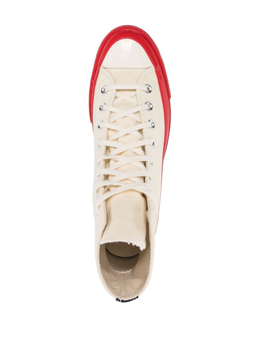 Comme des Garcons White Sneakers for Men & Women - Fashionable Streetwear Shoes for Casual Wear & Daily Outfits