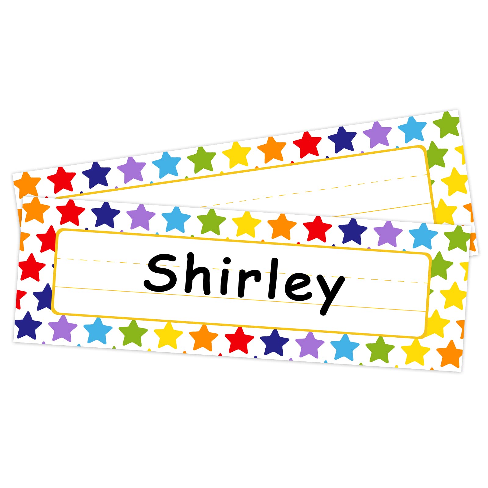36Pcs Student Name Plates for Classroom Desks - School & Kindergarten Decor