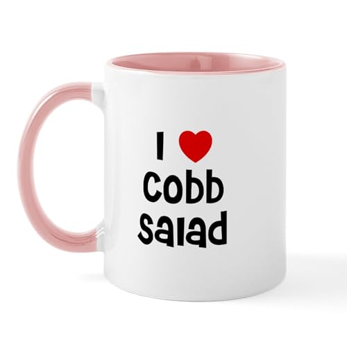White/Pink Inside - I * Cobb Salad Mug