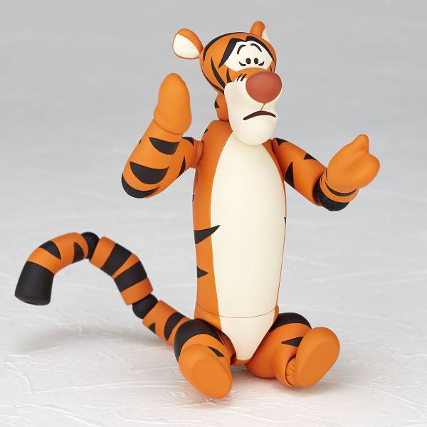 Amazing Yamaguchi Revoltech No.012 Action Figure - Disney Winnie the Pooh & Tigger Collectible Toy for Anime Fans | Perfect for Display, Photography & Gift Giving