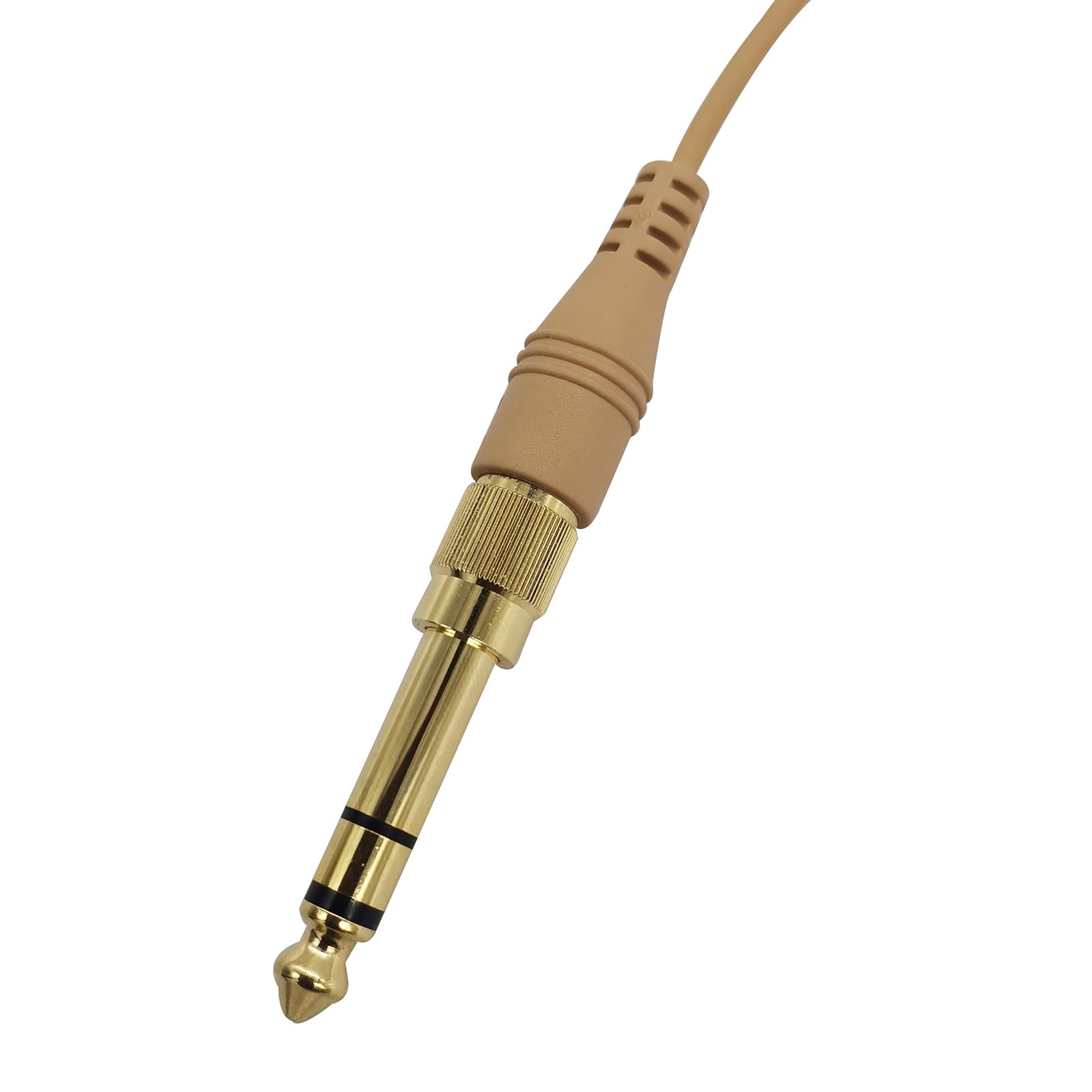 Skin Tone IFB Earpiece - Single Ear Universal Broadcast Headset with 3.5mm Jack | In-Ear Wired Monitor Headphones for TV Anchors, Podcasters & Reporters | Compatible with iPhone & Android Phones | Ideal for Live Broadcasting, News Reporting & Studio Monitoring